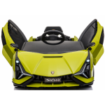 Ηλεκτροκίνητο Παιδικό Αυτοκίνητο Licensed Lamborghini Sian 12V σε Πράσινο Χρώμα 6388